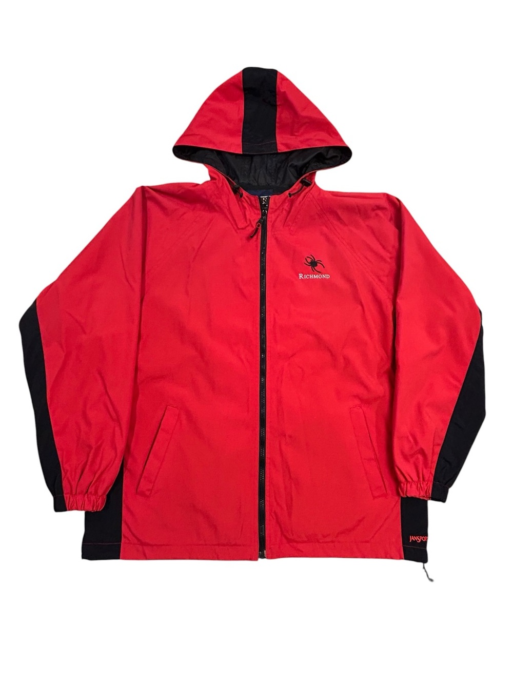 Jansport Richmond Spiders Vintage Full Zip Collegiate Jacket Men’s L 90s Hooded